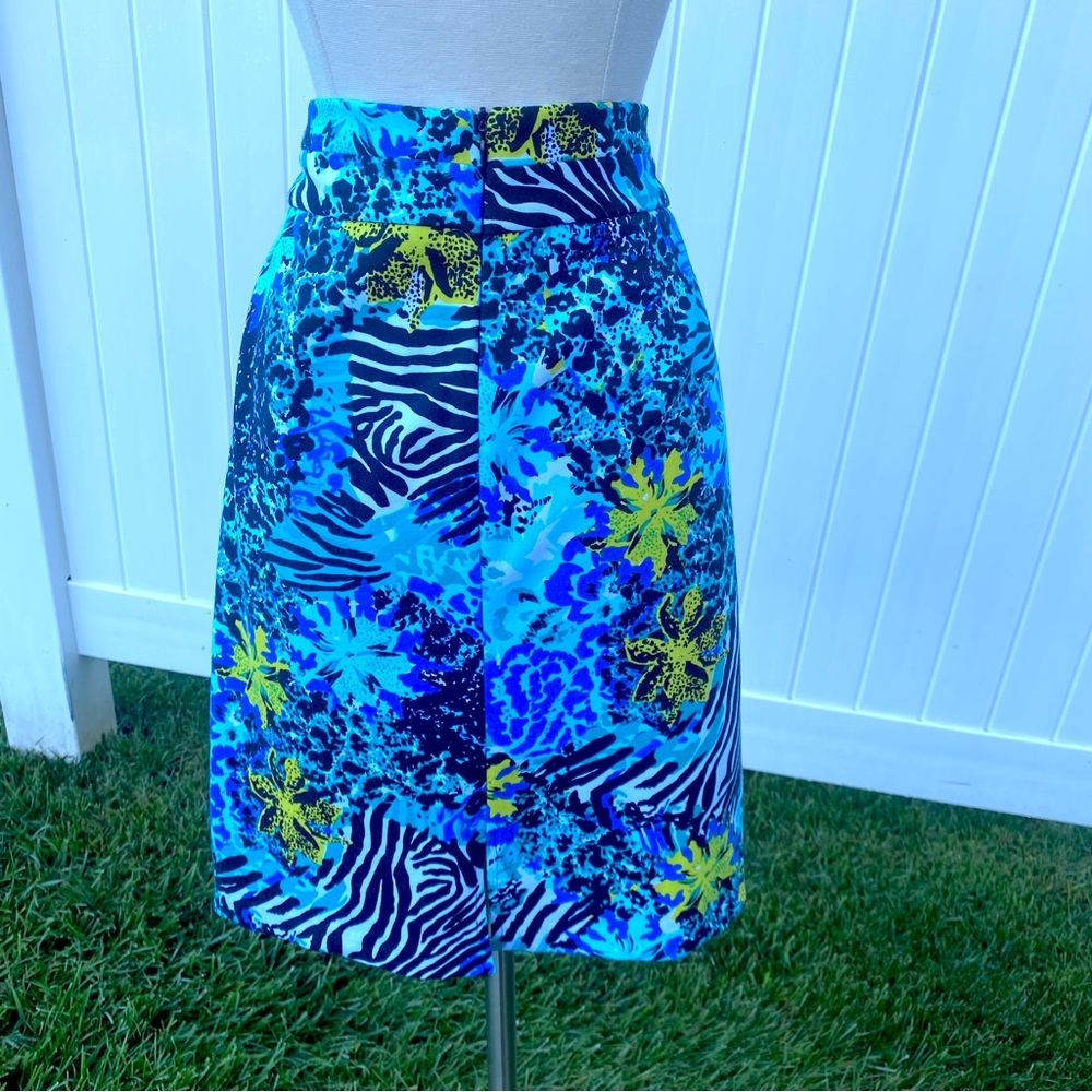 Grace Elements Colorful Pencil Skirt - Picture 5 of 12